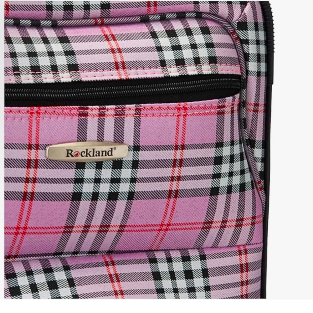 Rockland Fashion Softside Upright Luggage Set - Picture 7 of 12